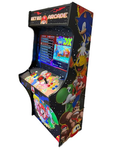 Two player upright arcade with - player,